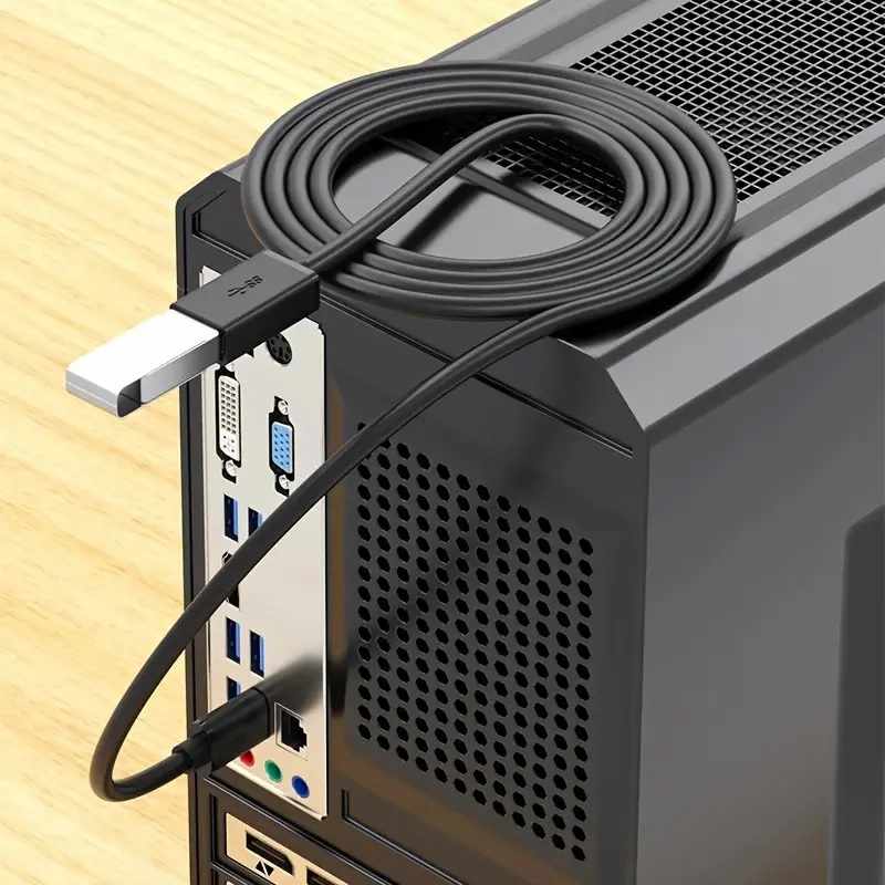 Cable Prolongador USB 3.0 tipo A macho a hembra 20 cm Negro - imagen 3