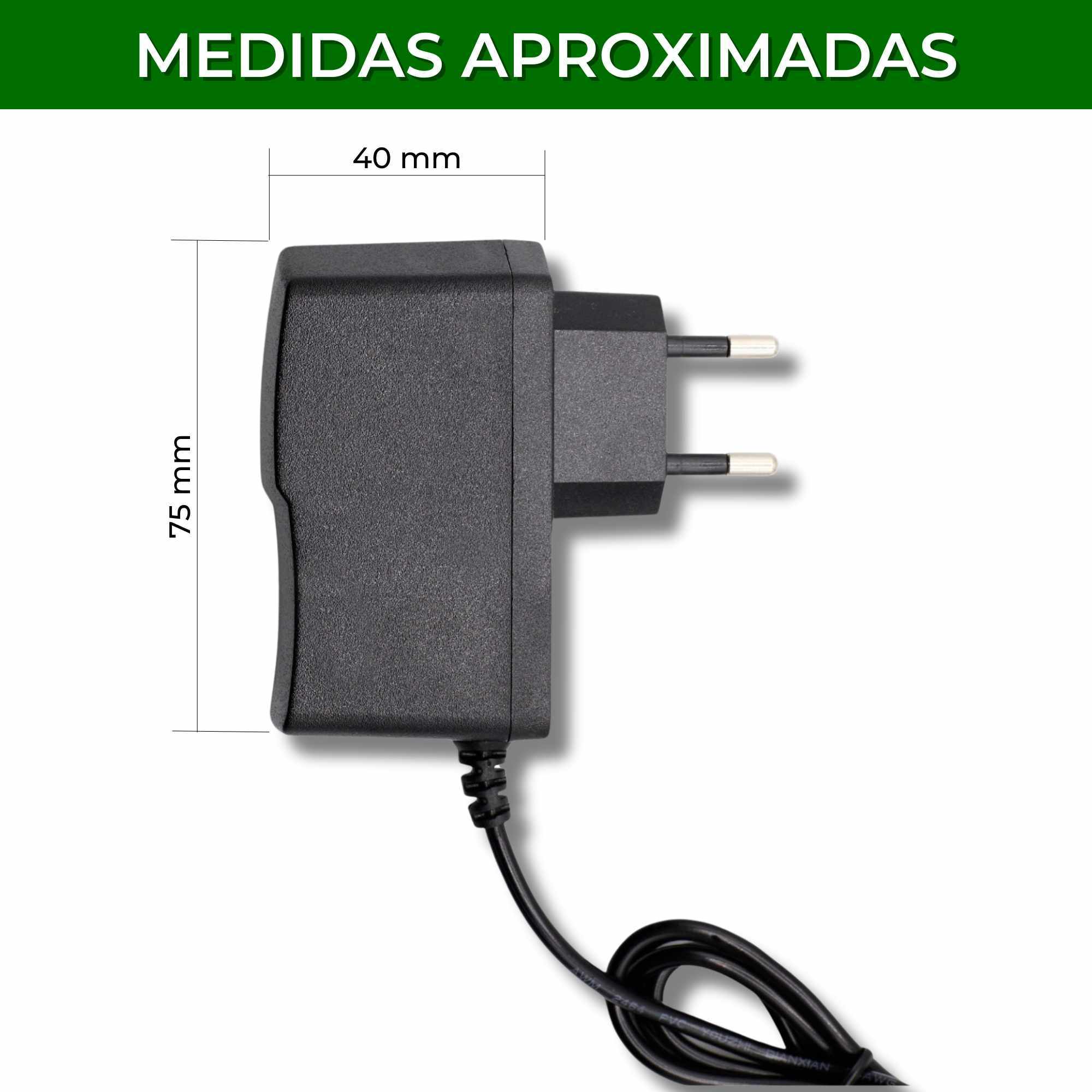 Alimentador 3V 2A Negro - imagen 4