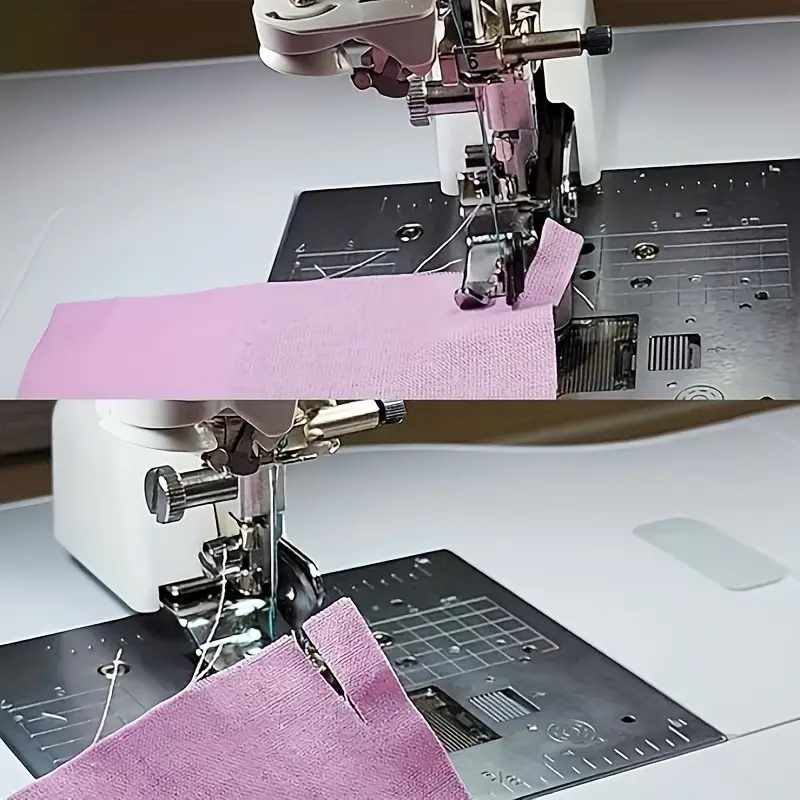 Prensatelas con cortador lateral para maquina de coser Blanco - imagen 7