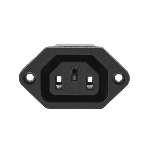 Conector de alimentacion C13 AC hembra Negro 10 A - imagen 2