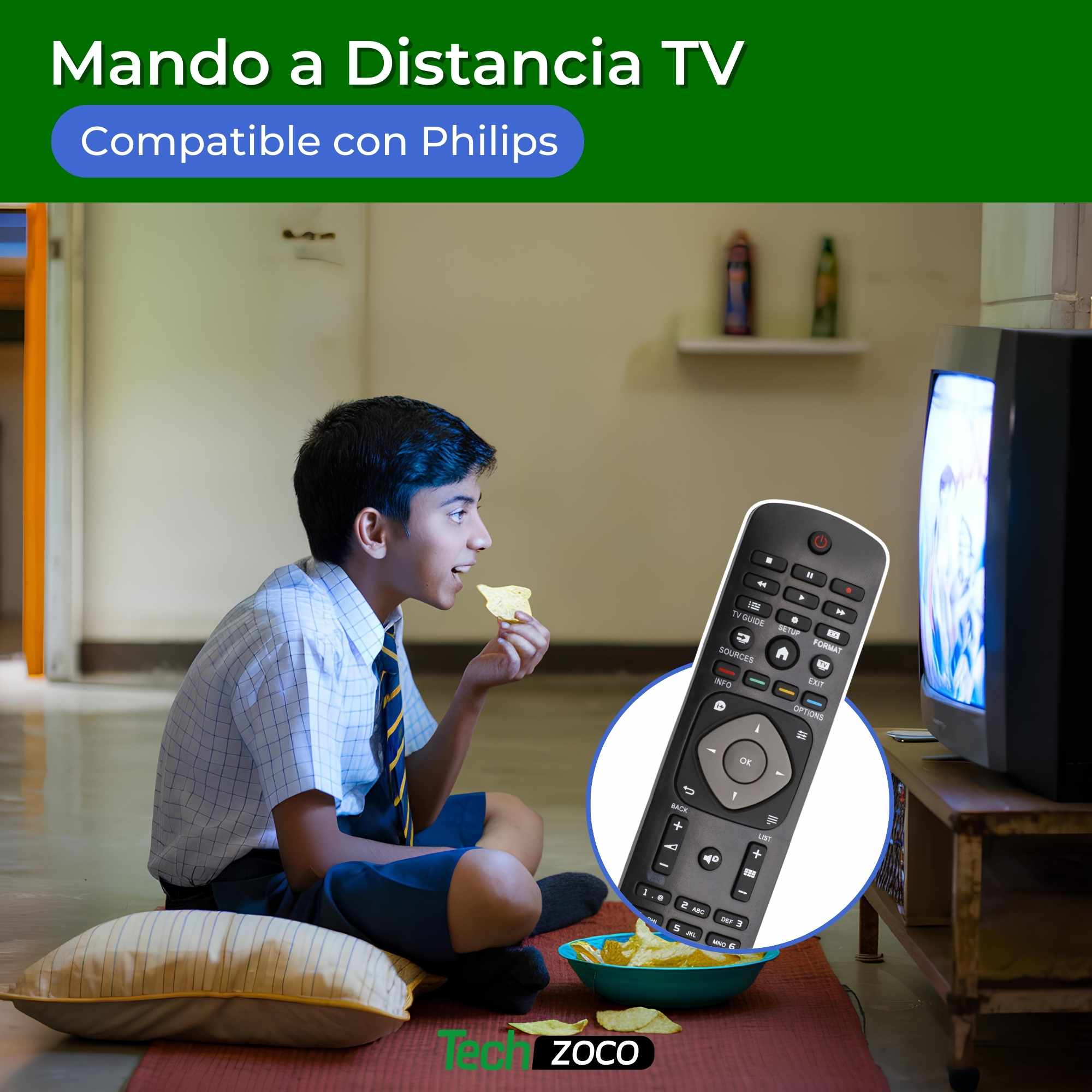 Mando a Distancia TV compatible con Philips - imagen 2