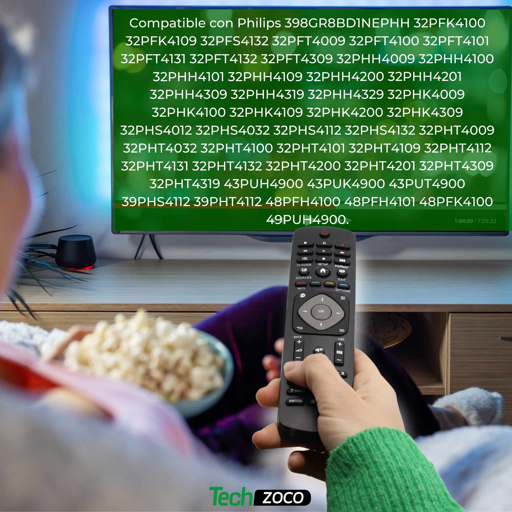 Mando a Distancia TV compatible con Philips - imagen 3