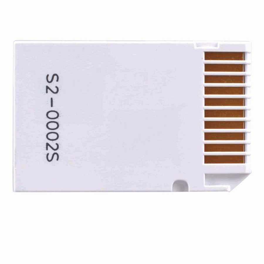 Adaptador micro SD a memory stick pro duo dual Blanco - imagen 2