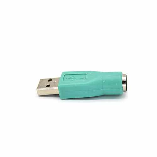 Adaptador PS2 hembra a USB Macho verde - imagen 4