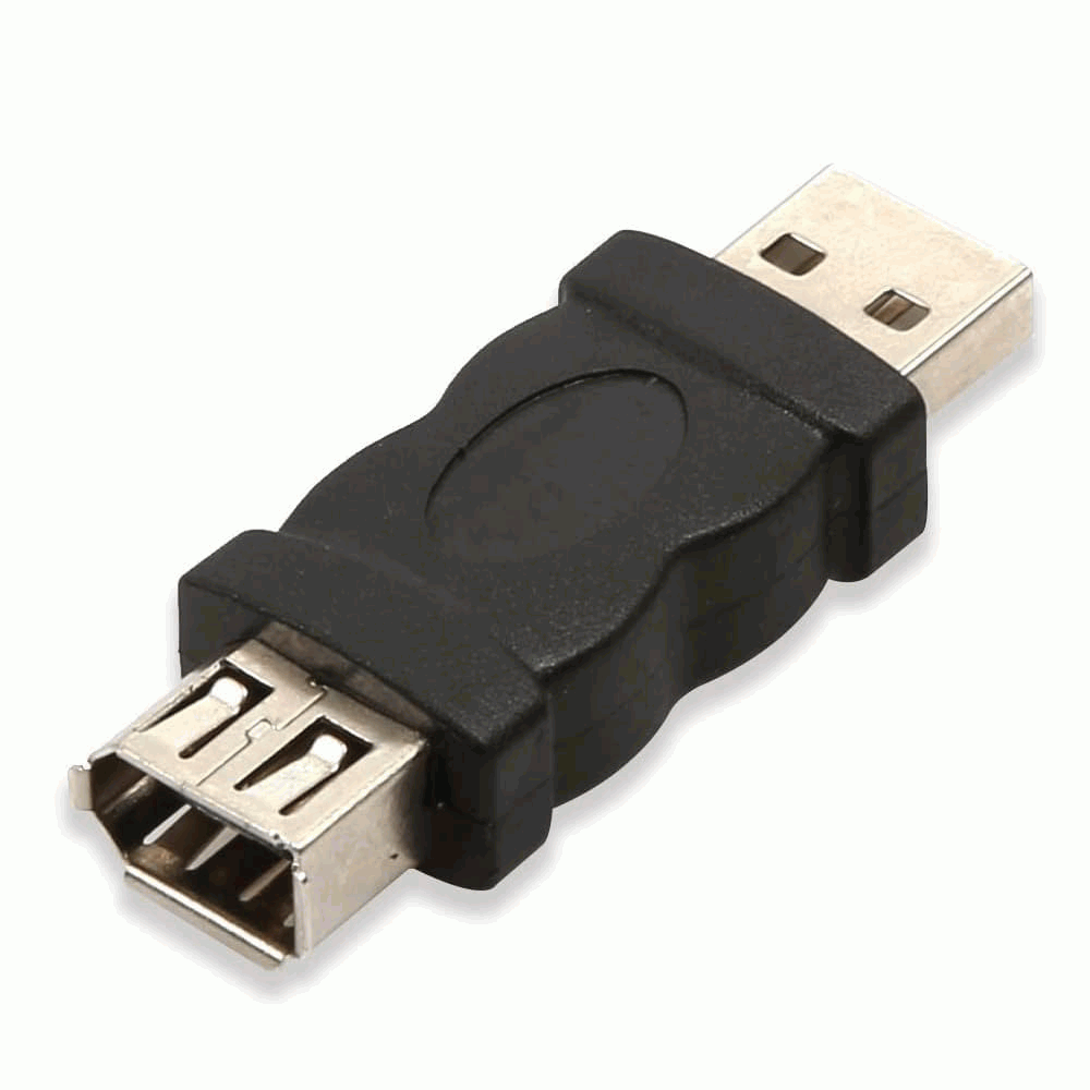 Adaptador USB macho a Firewire IEEE 1394 6 pines hembra - imagen 1