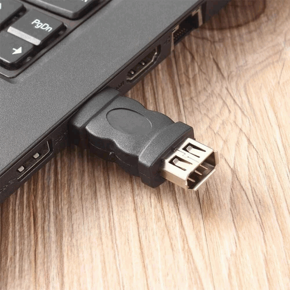 Adaptador USB macho a Firewire IEEE 1394 6 pines hembra - imagen 4