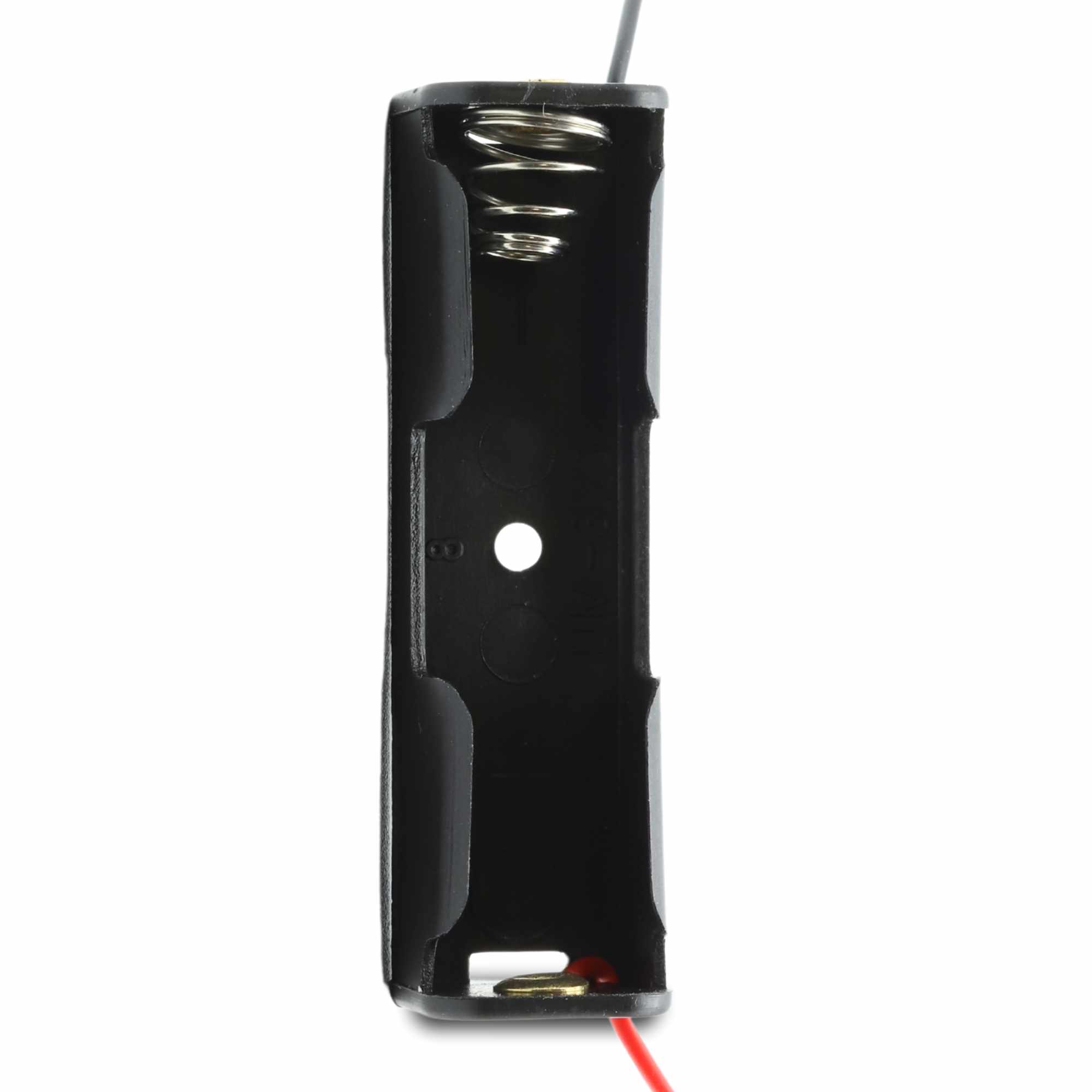 Portapilas para 1 Pila A23 8LR932 MN21 V23GA LR23 de 12V Negro