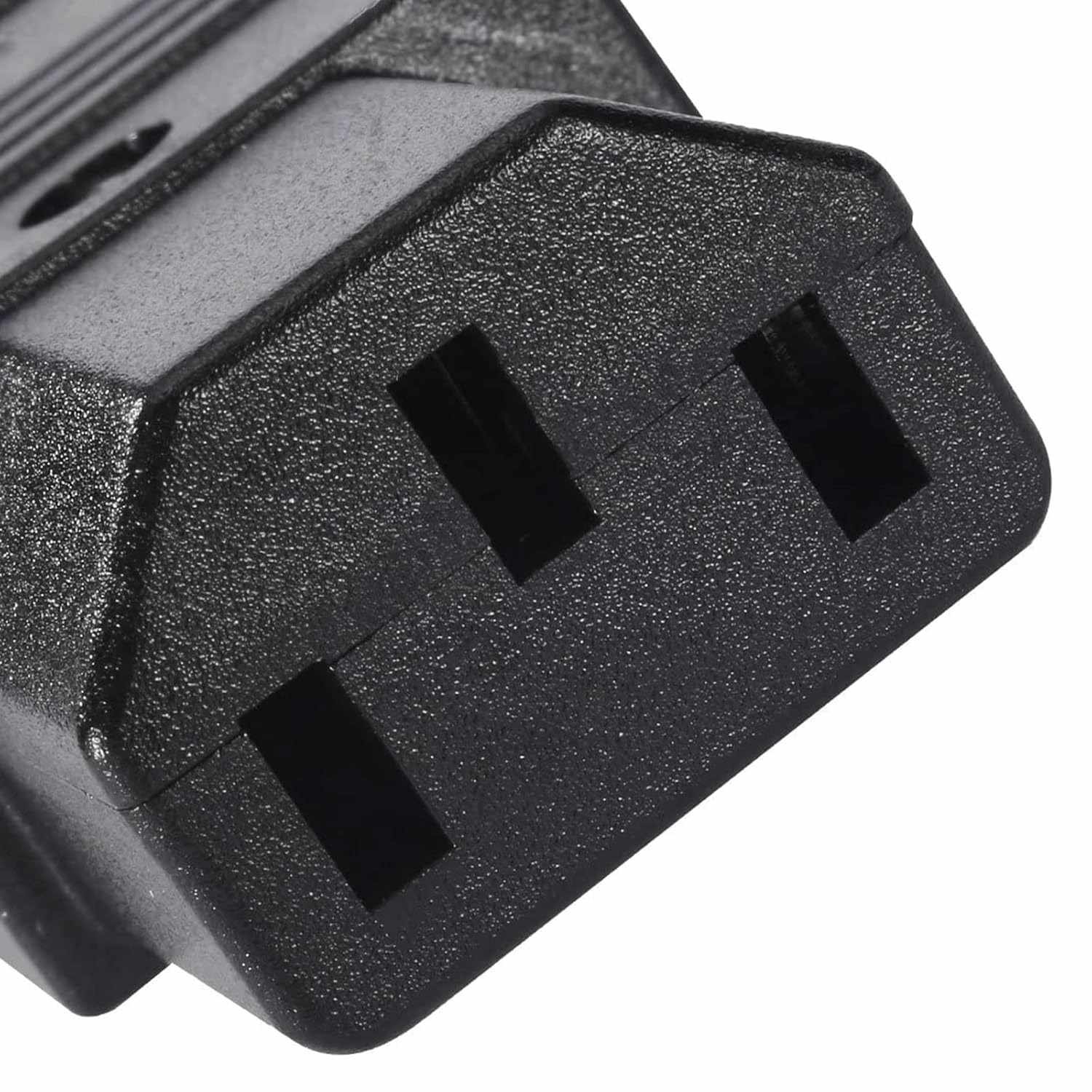 Conector alimentacion C13 hembra Negro 10 A - imagen 2