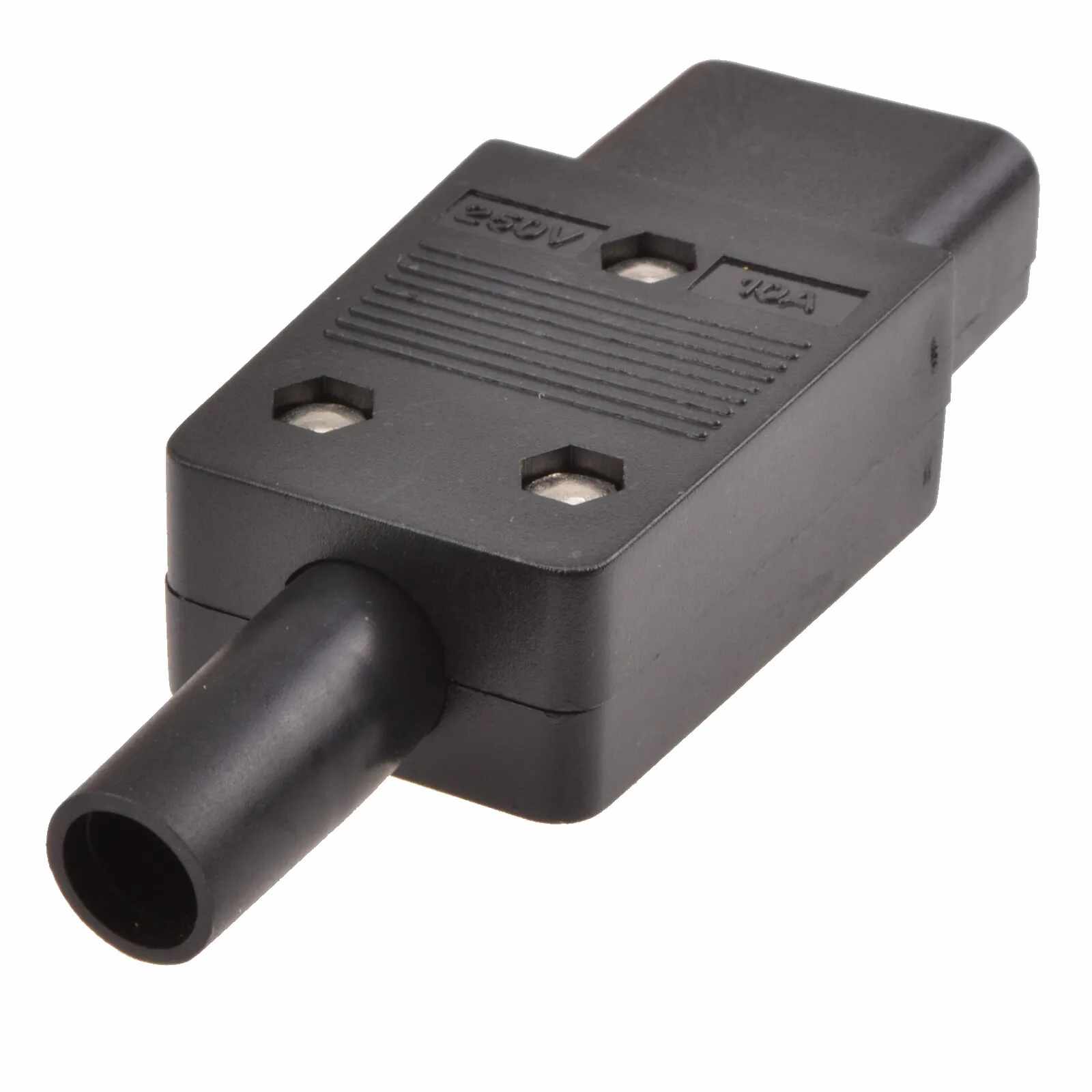 Conector alimentacion C13 hembra Negro 10 A - imagen 3