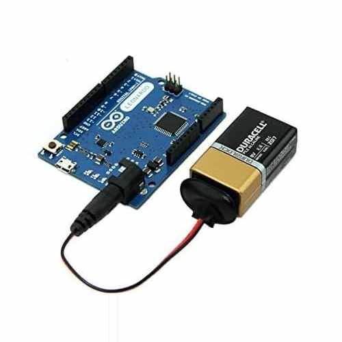 Cable adaptador de bateria Arduino DC 9V Negro - imagen 5