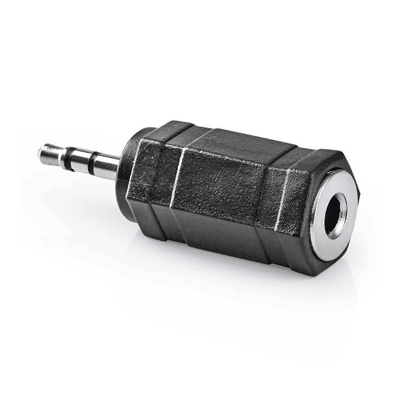 Adaptador de audio Estereo Jack 3.5mm Hembra a Jack 2.5mm Macho - imagen 1