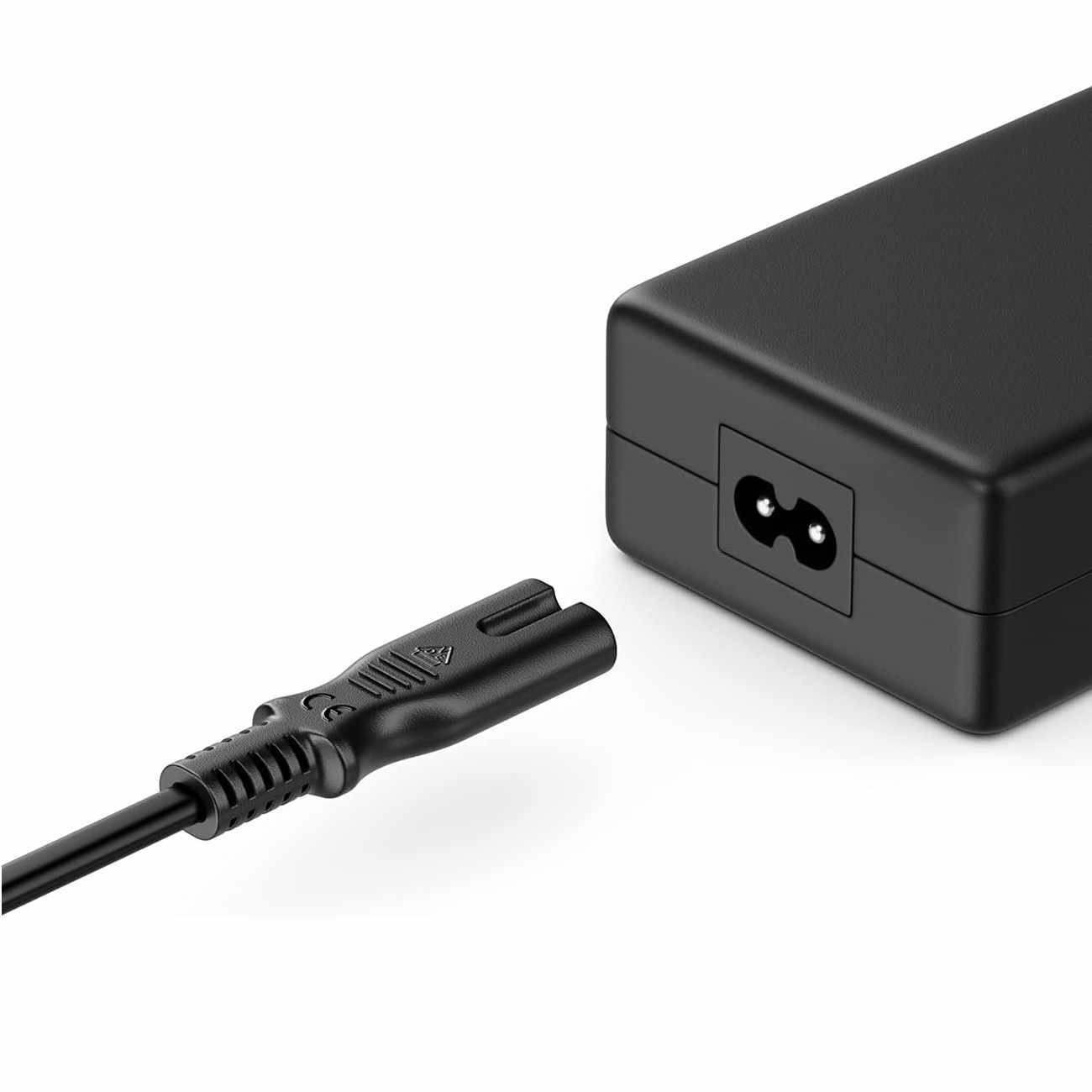 Cable de alimentacion IEC-320-C7 1.50 Metros Negro - imagen 3
