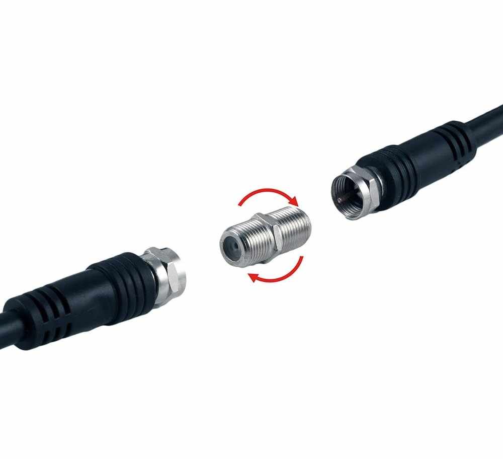 Adaptador F hembra a hembra