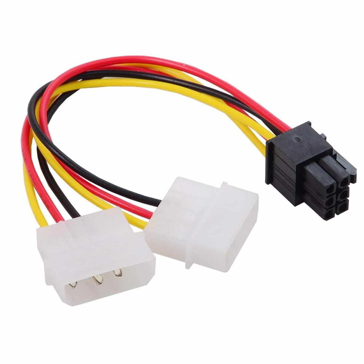 Cable de alimentacion para tarjeta grafica PCI-E 6 pin 15 cm