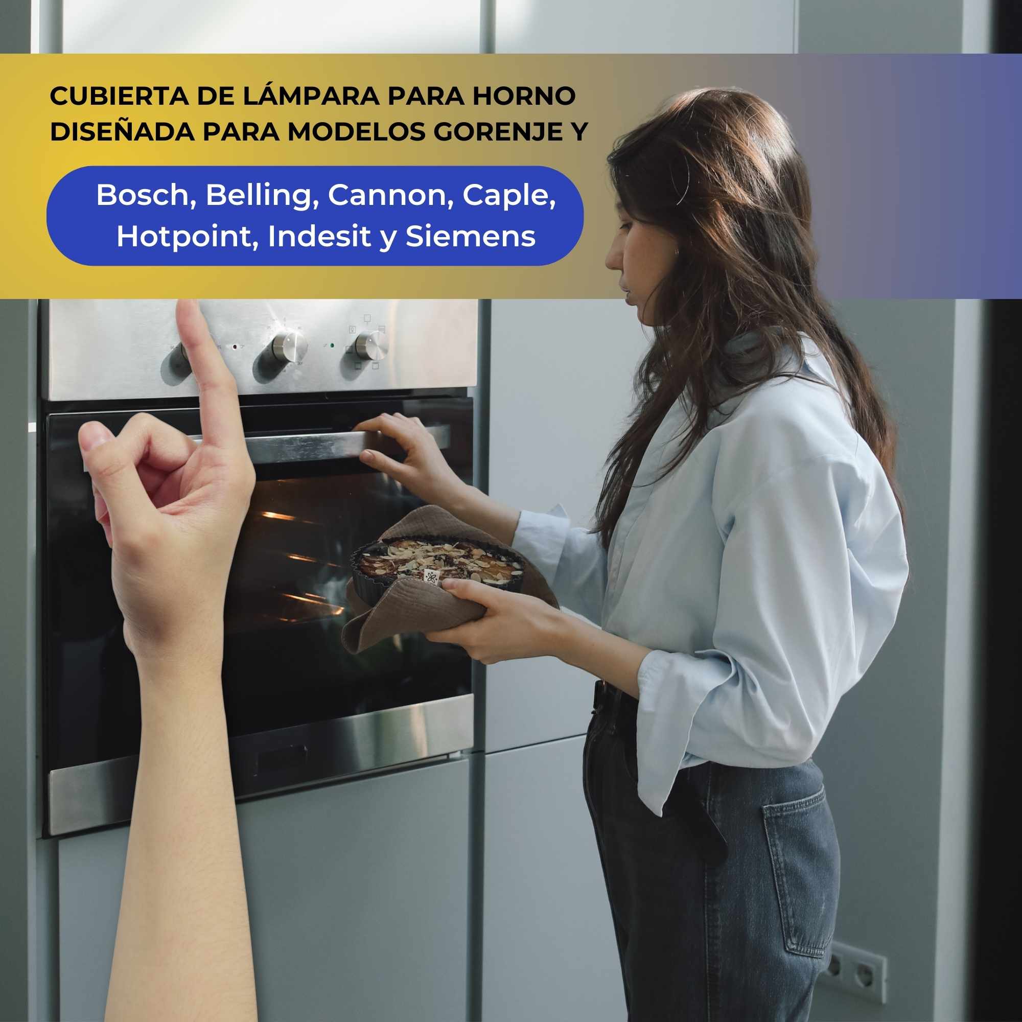 Cubierta de lampara de horno Gorenje 639157 - imagen 5