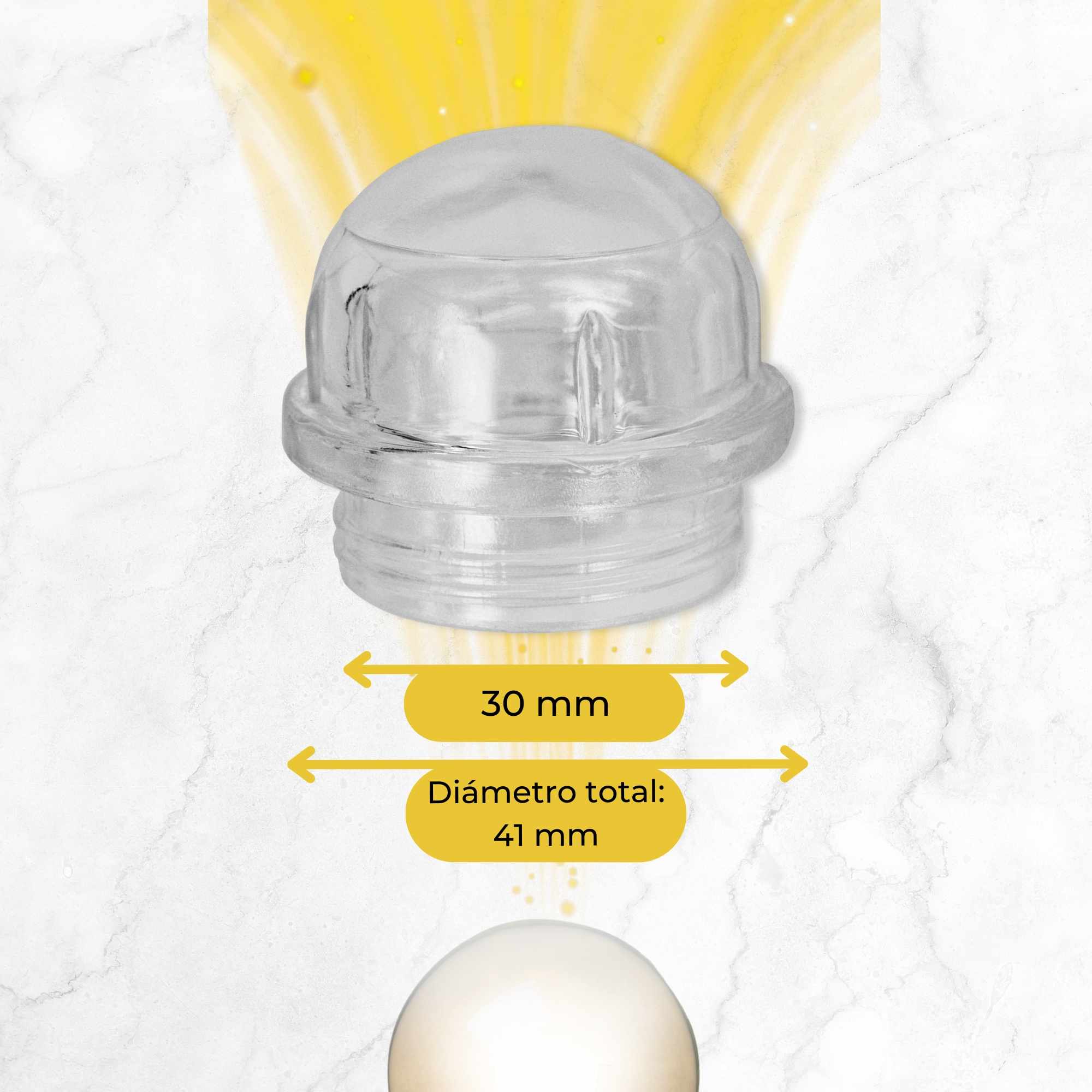 Cubierta de lampara de horno Gorenje 639157 - imagen 4