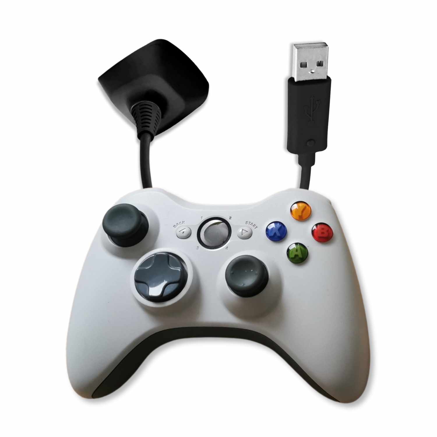 Cable carga para el Mando Inalambrico de XBOX 360 Negro - imagen 5