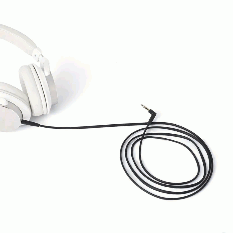 Cable de audio estereo jack 3.5 macho acodado dorado 5 Metros Negro - imagen 5