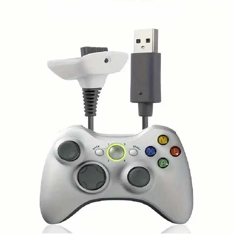 Cable carga para el Mando Inalambrico de XBOX 360 Blanco - imagen 2
