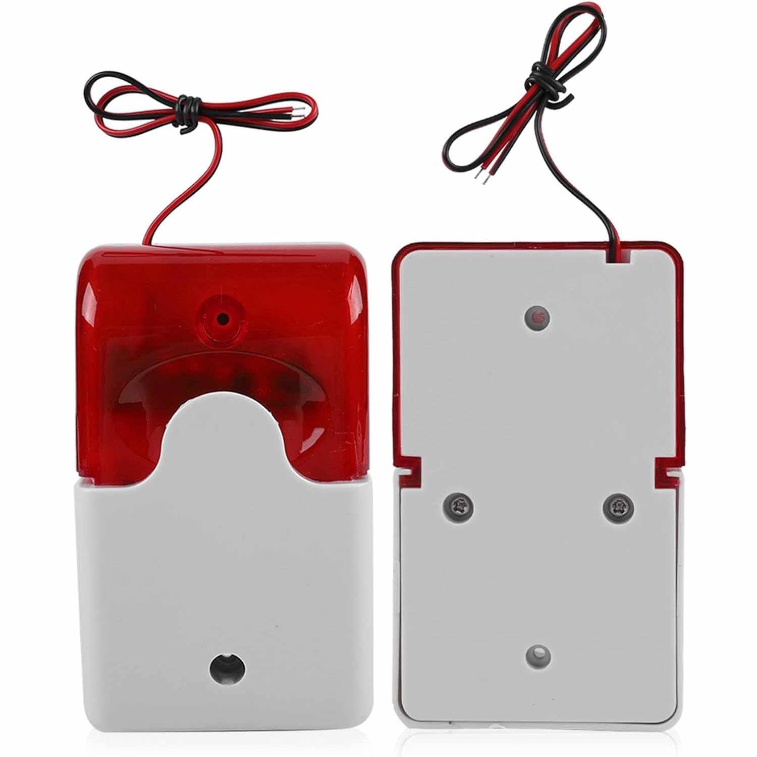 Alarma de sonido y luz Estroboscópica intermitente 220V - imagen 4