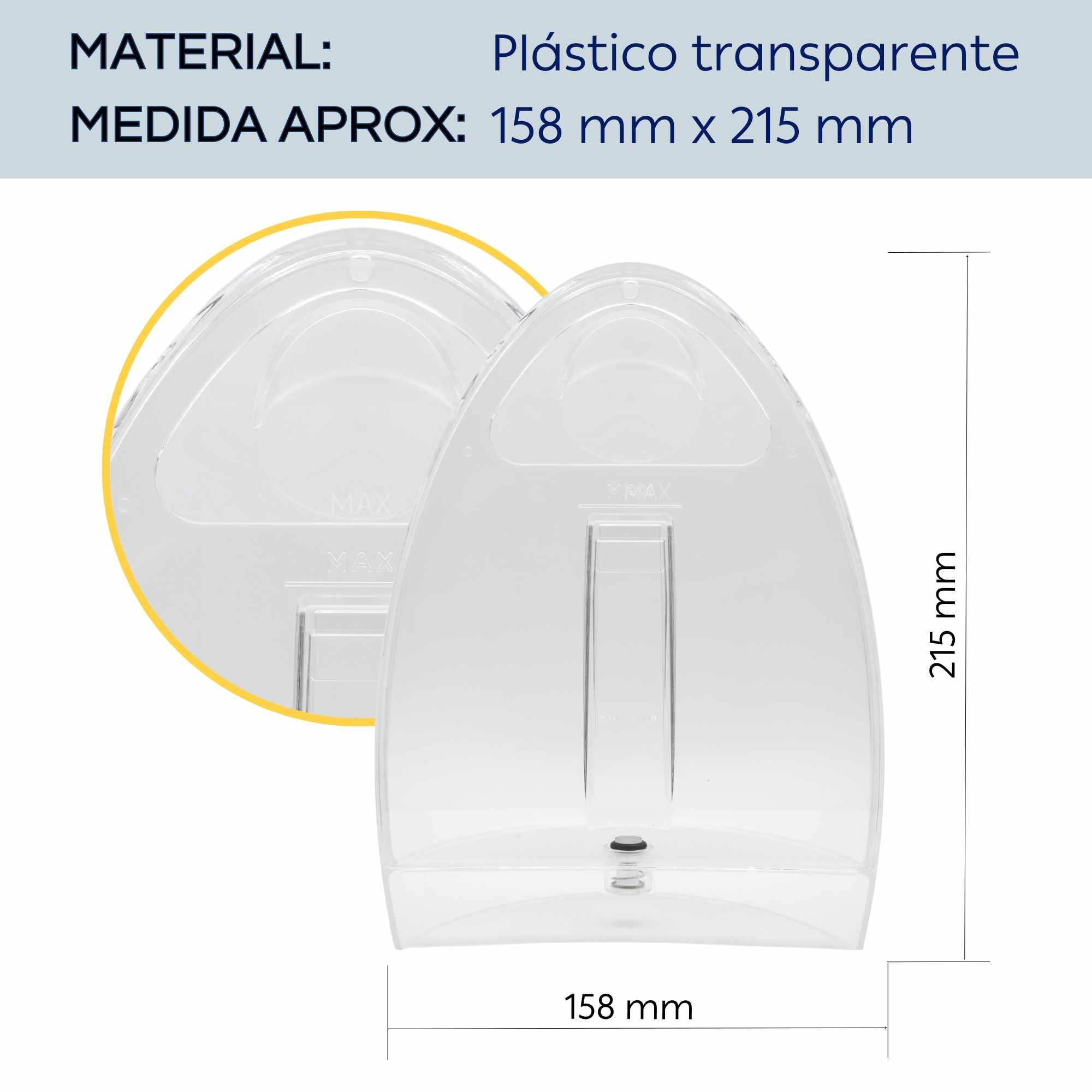 Deposito Agua Cafetera Krups Delonghi MS-623038 - imagen 4