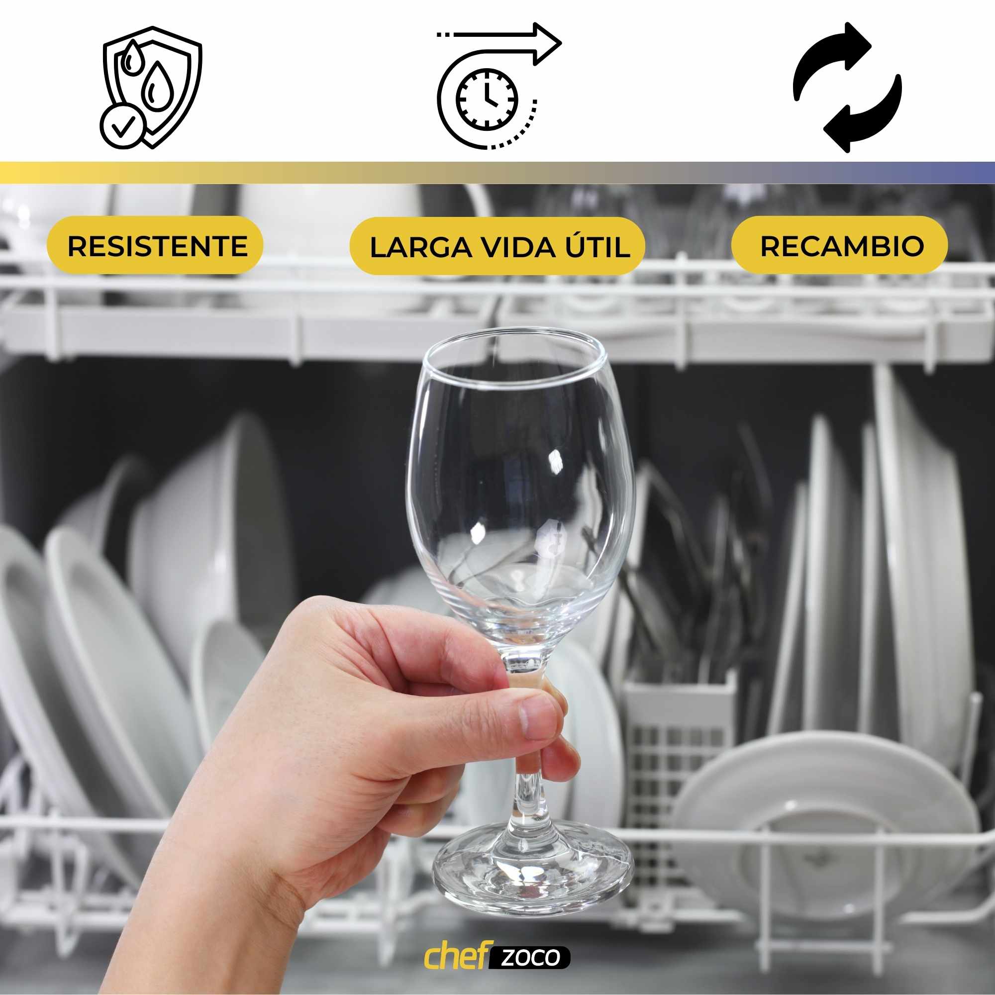 Interruptor lavavajillas compatible con Fagor, Edesa, Teka - imagen 3