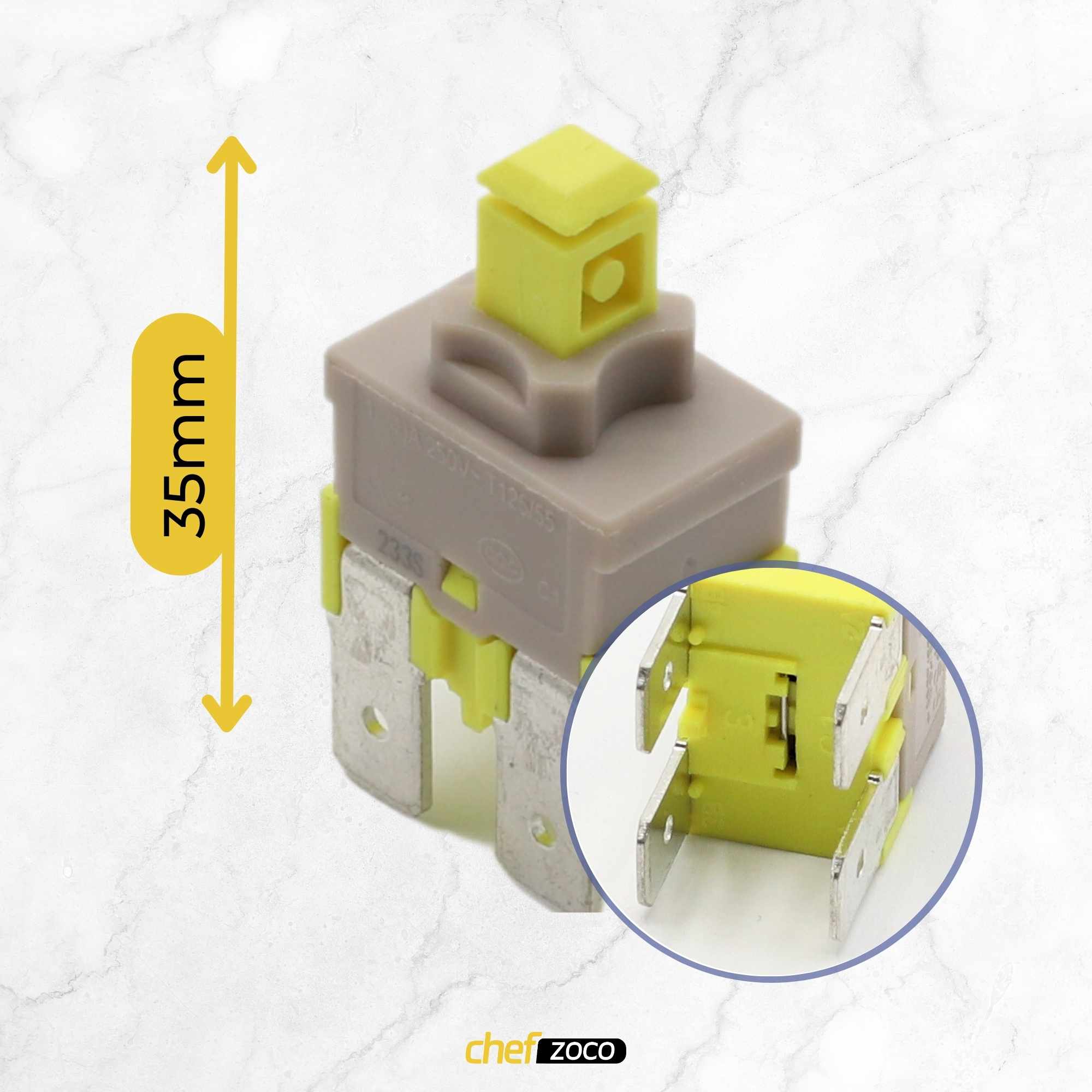 Interruptor lavavajillas compatible con Fagor, Edesa, Teka - imagen 4