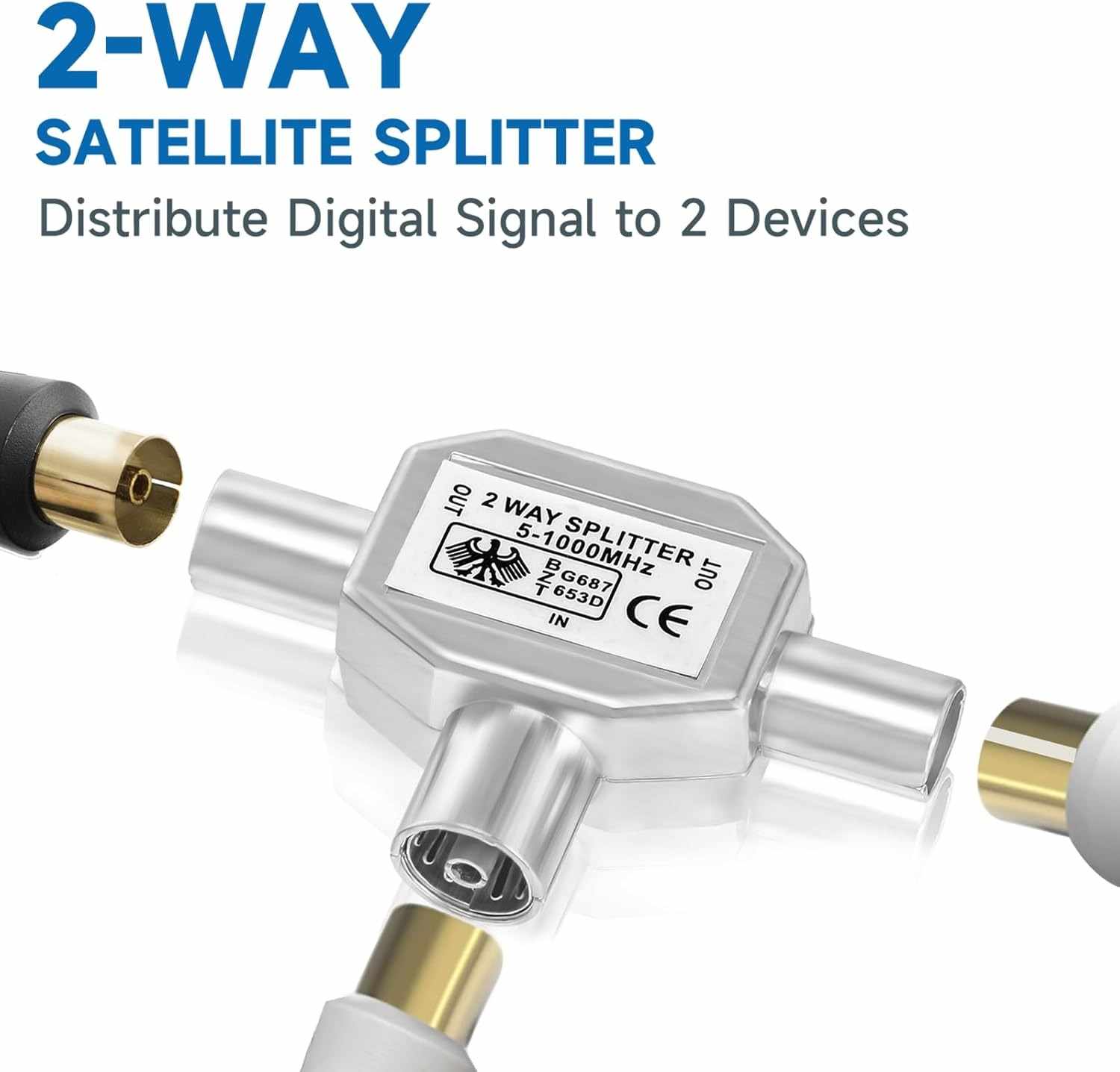 Divisor coaxial en T - imagen 6