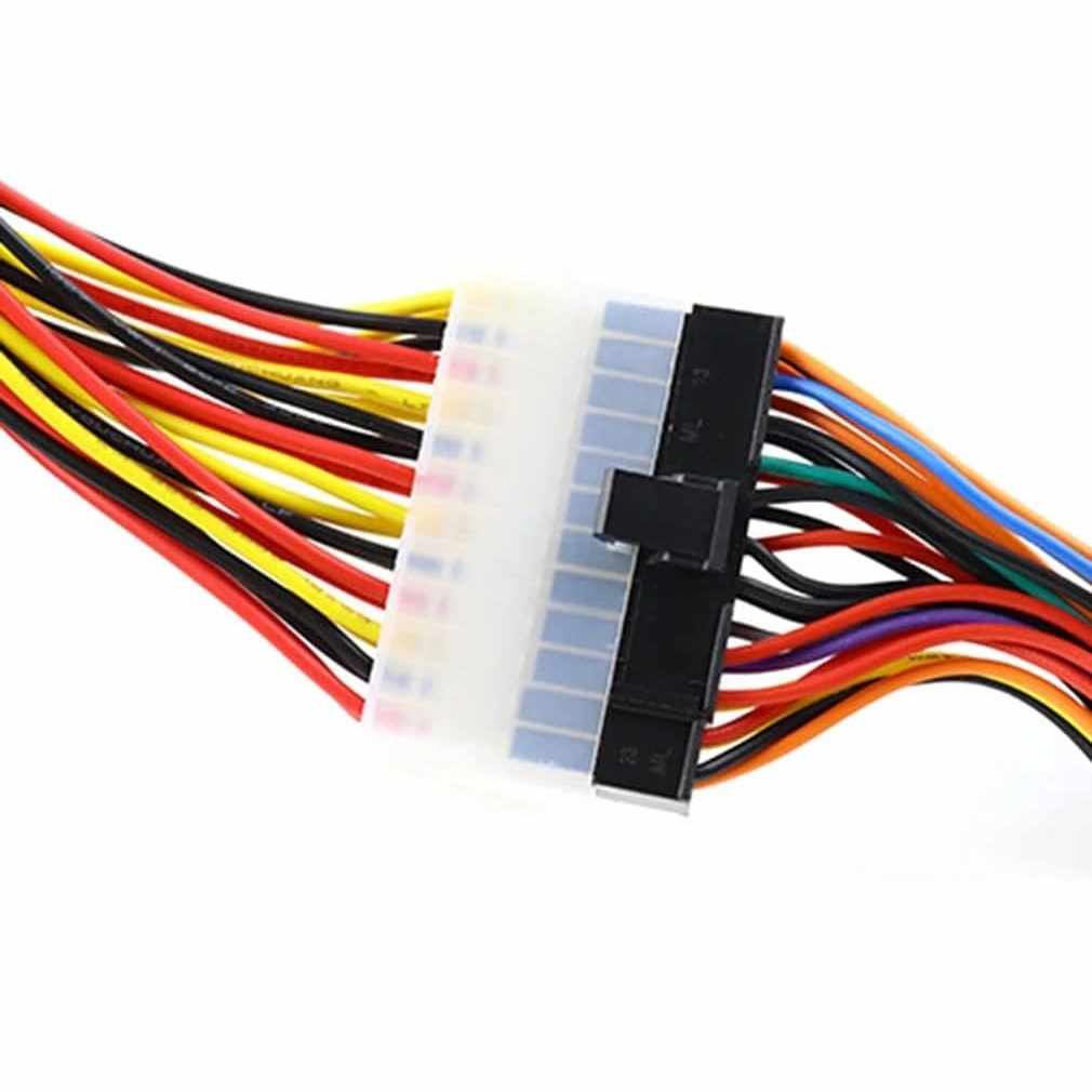 Cable de alimentacion ATX 24 pin macho - 20 pin hembra 15 cm - imagen 1