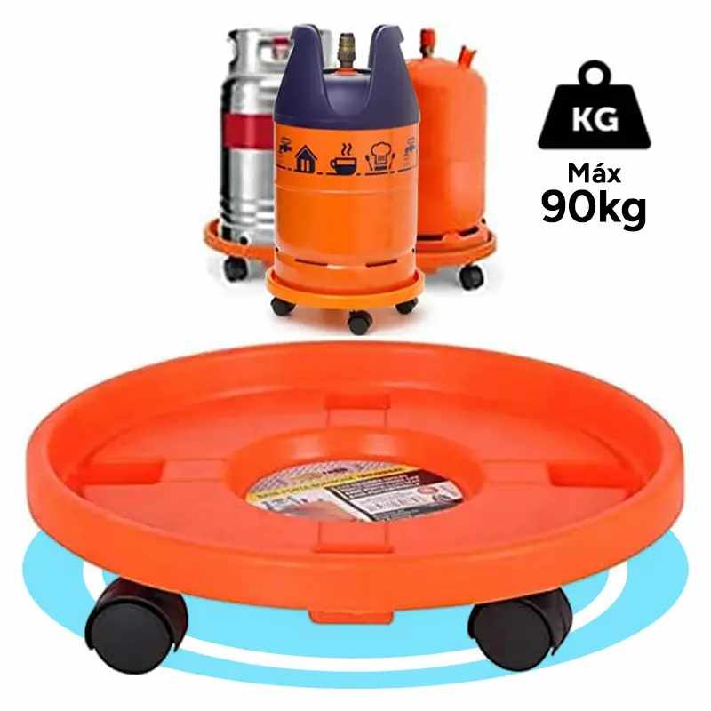 Soporte para bombona butano 33.5 cm Naranja - imagen 7
