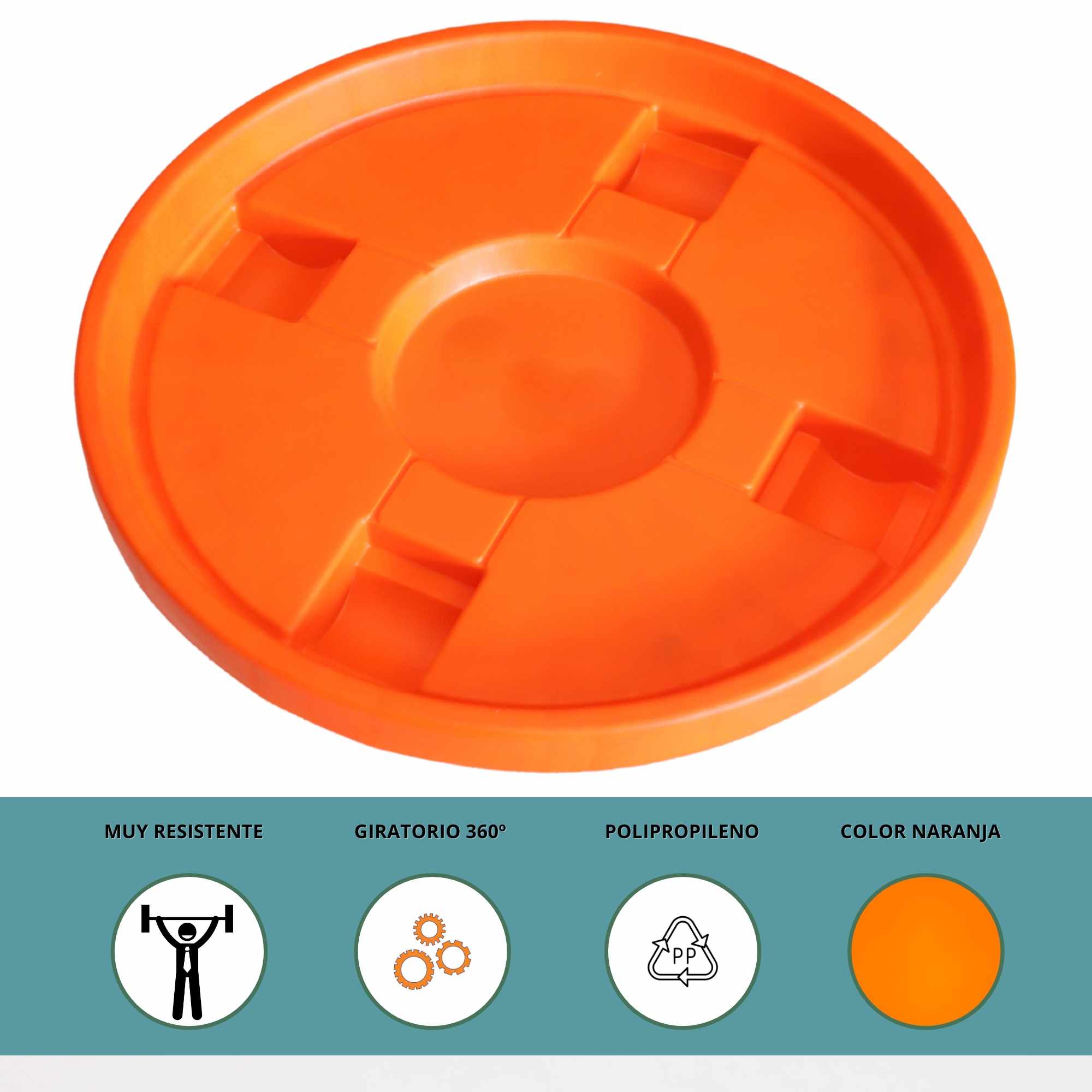 Soporte para bombona butano 33.5 cm Naranja - imagen 5