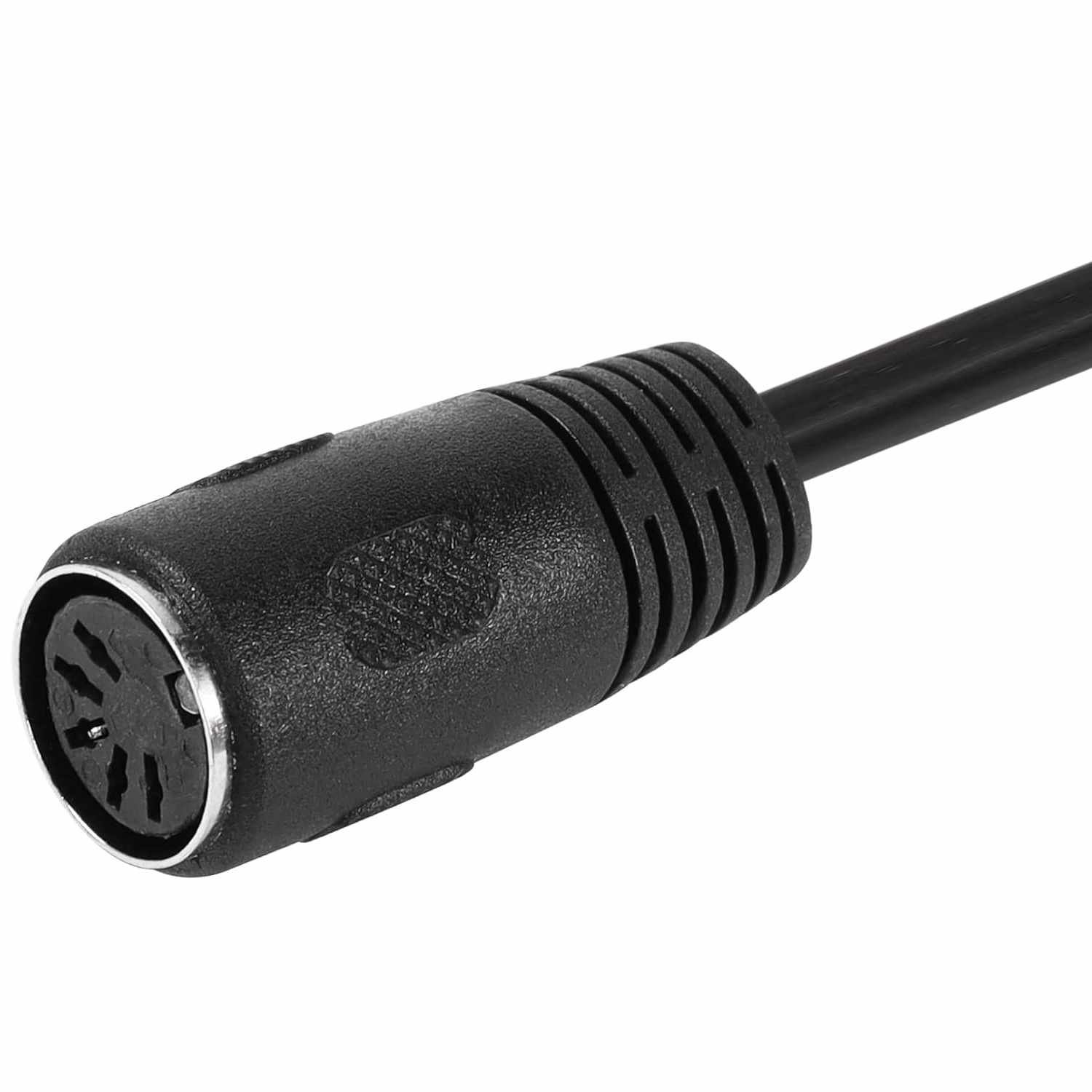 Cable de audio DIN 5 pines hembra a 2x RCA macho 20 cm - imagen 2