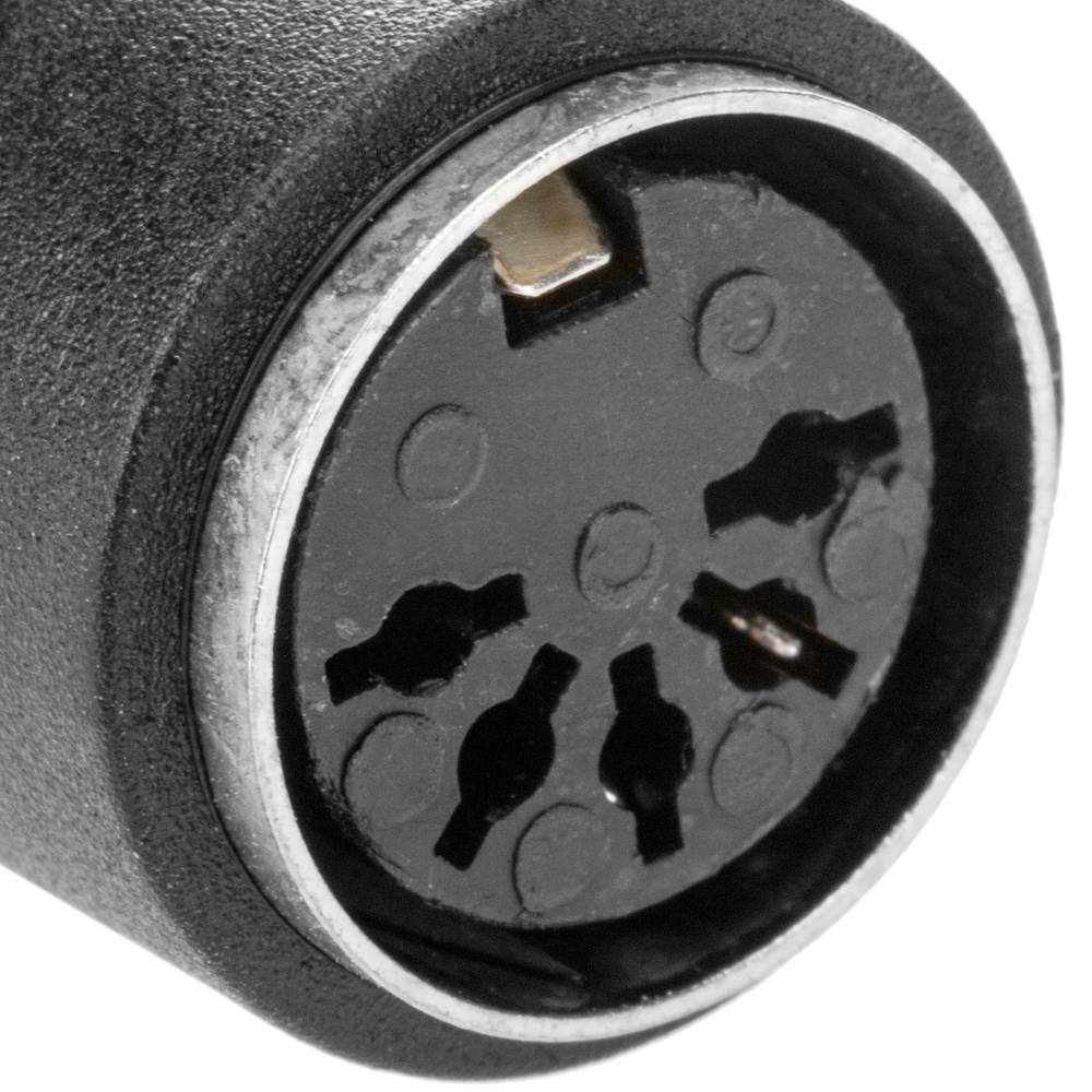Cable de audio DIN 5 pines hembra a 2x RCA macho 20 cm - imagen 3