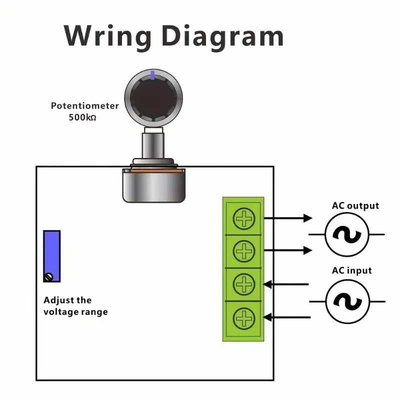Adaptador regulador de velocidad del motor de CA - imagen 5