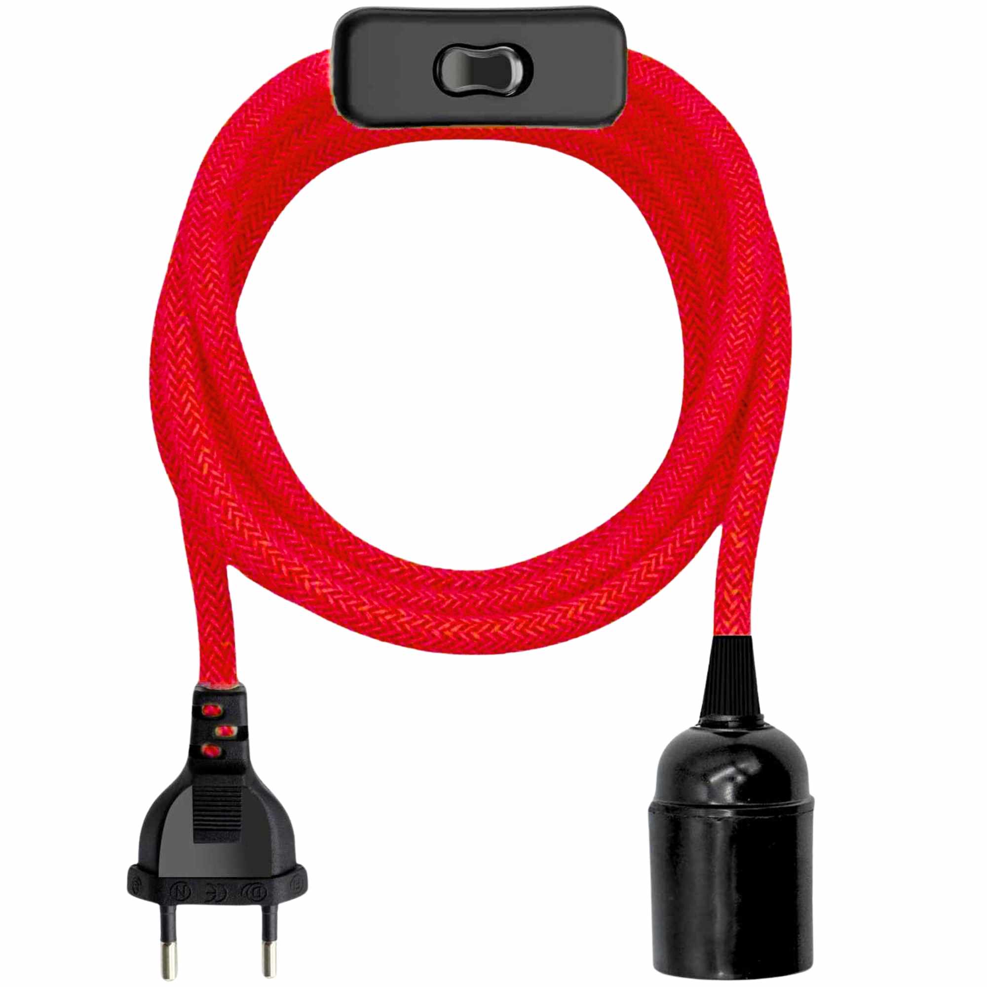 Portalámparas y cables