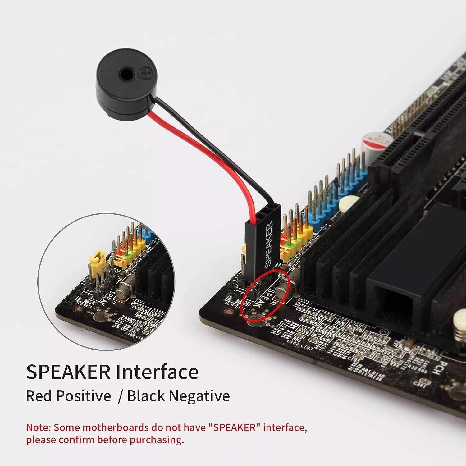 Mini altavoz para placa base 4 pines - imagen 2