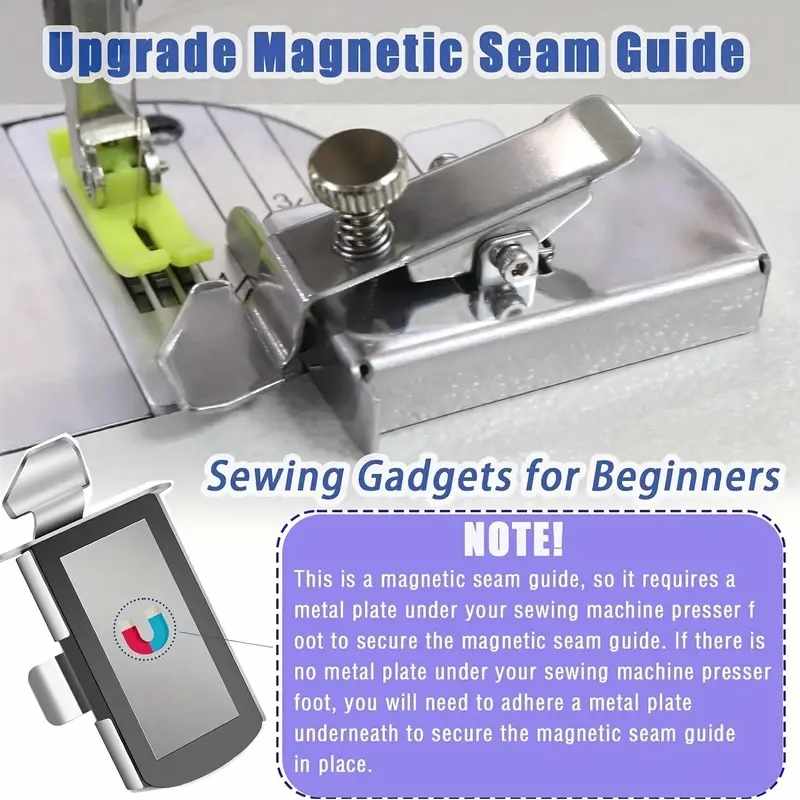 Guia de costura magnetica para maquina coser - imagen 4