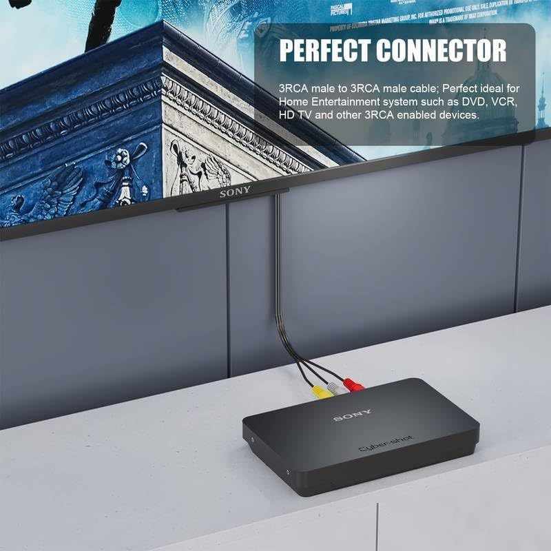 Cable SCART RCA conmutable 2 Metros - imagen 6