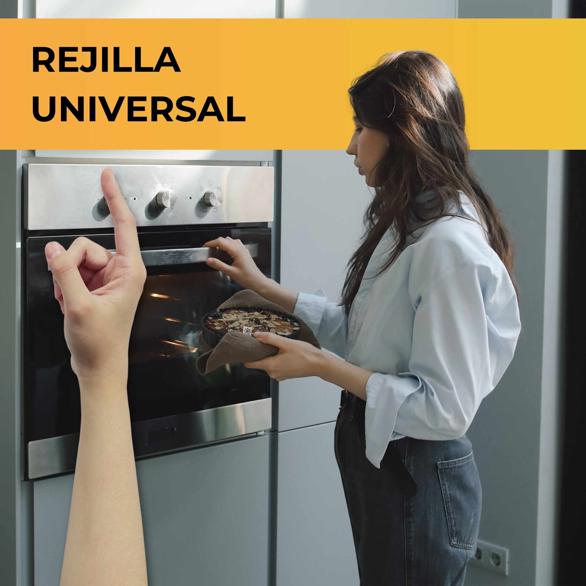 Bandeja universal horno extensible 350x560 mm tornillos - imagen 5