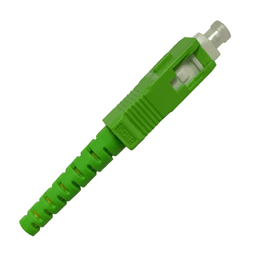 Conector fibra optica SC-APC monomodo 3.0 mm Verde - imagen 1
