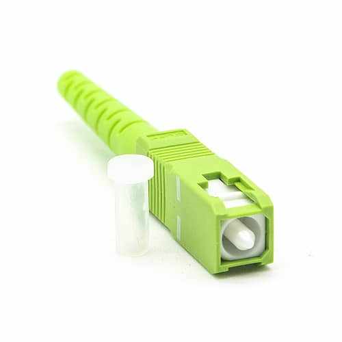 Conector fibra optica SC-APC monomodo 3.0 mm Verde - imagen 3
