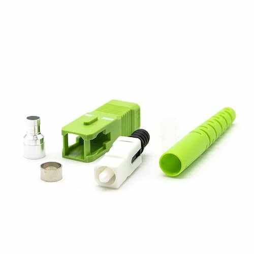 Conector fibra optica SC-APC monomodo 3.0 mm Verde - imagen 4