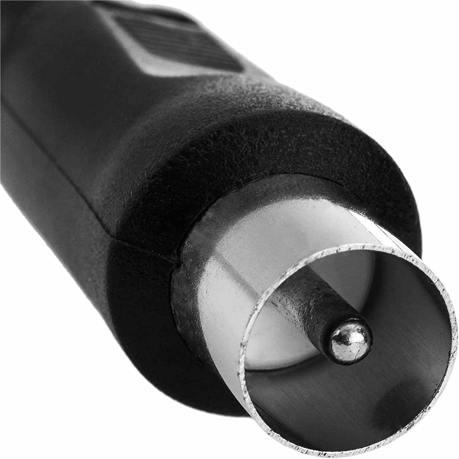 Cable antena de TV de 75 Ohm macho 5 Metros Negro - imagen 2