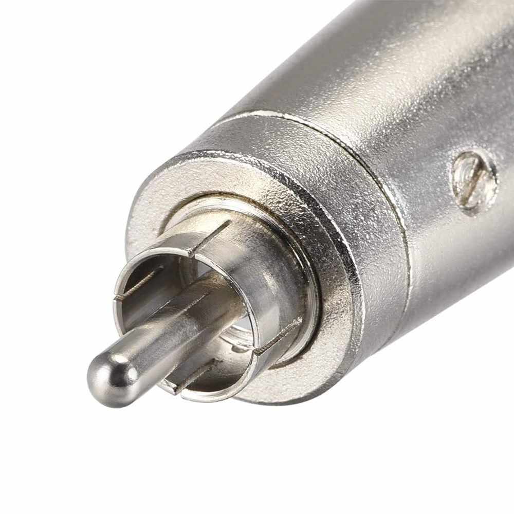 Adaptador XLR mono 3 pin macho - RCA hembra - imagen 3
