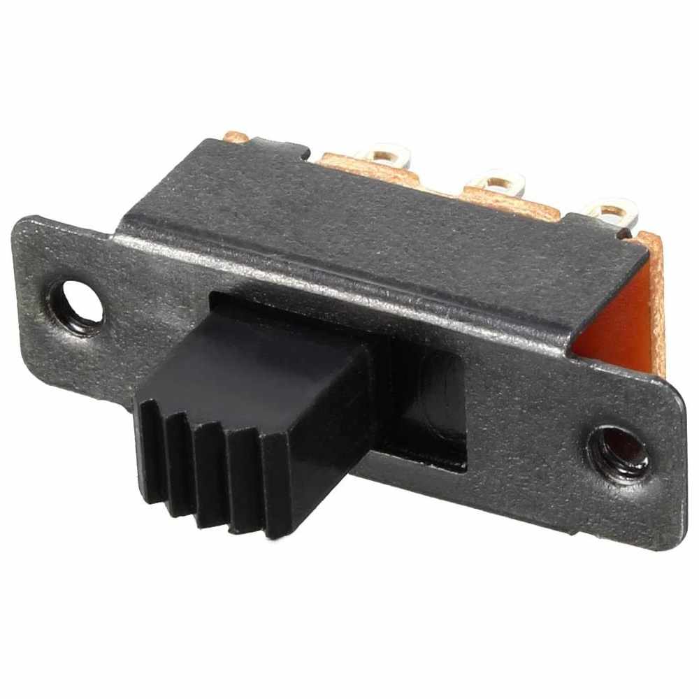 Interruptor Deslizante 6 pin 0.1 A 250V Negro - imagen 3