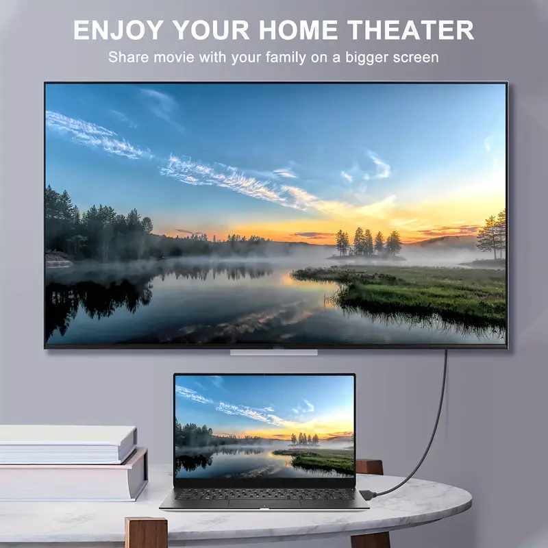 Cable Hdmi acodado 90 grados contactos dorados 4K 1 Metro Negro - imagen 2