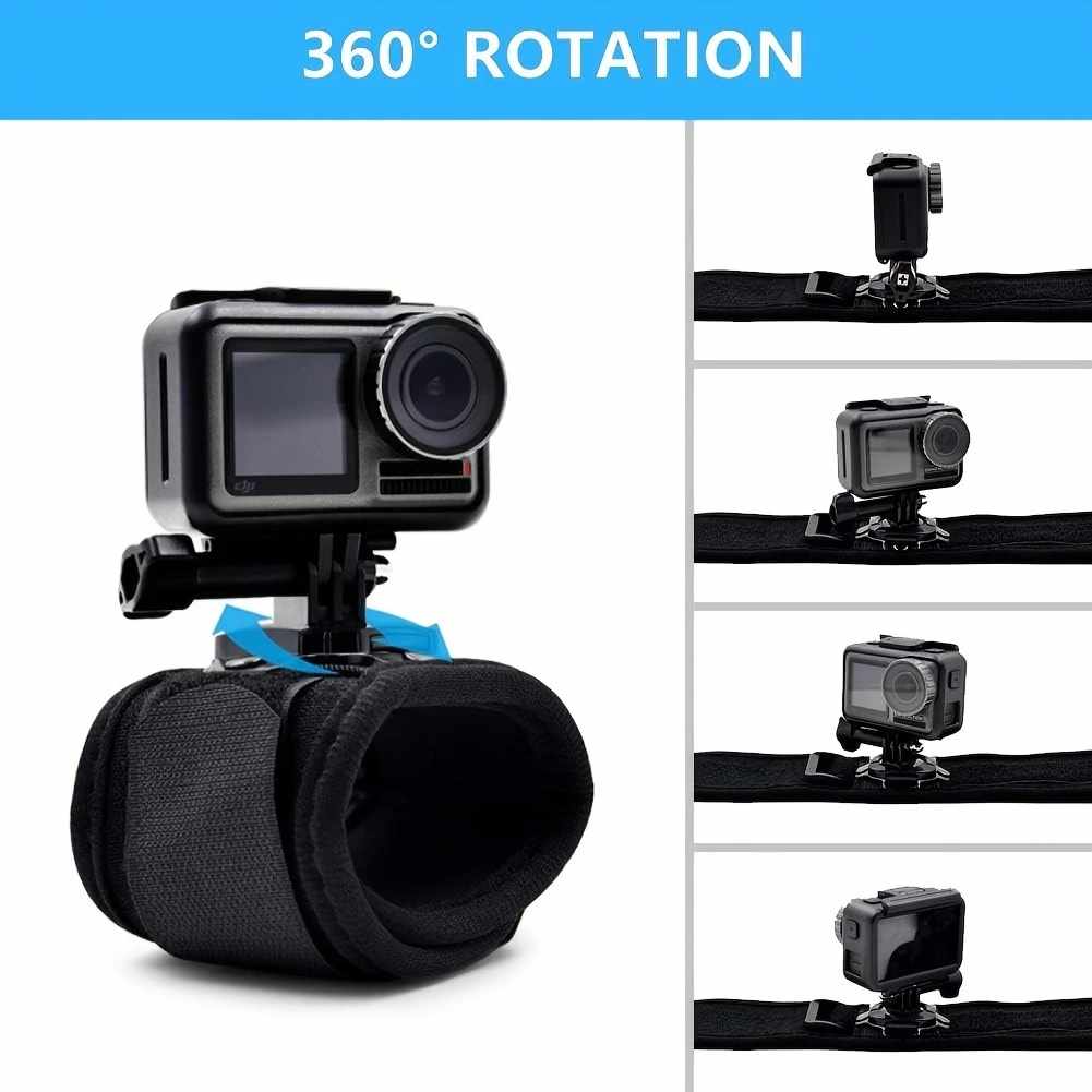 Correa ajustable muñeca para camara GoPro Negro - imagen 5