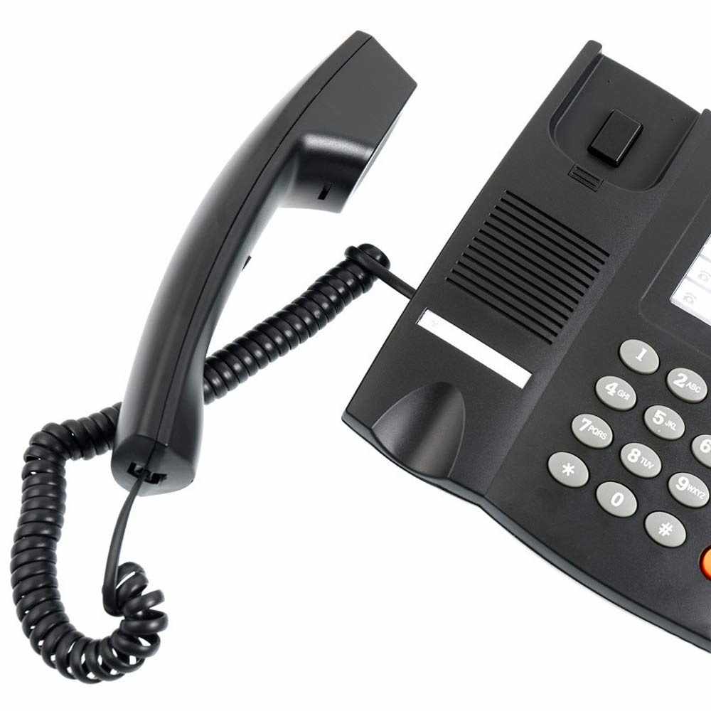 Cable telefonico espiral 4 hilos rj10 Negro 4 metros - imagen 5
