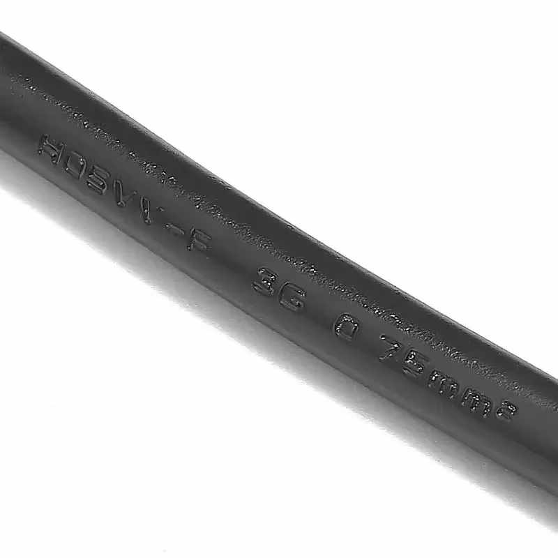 Cable de alimentacion CPU C13 a C14 Negro  50 cm - imagen 7
