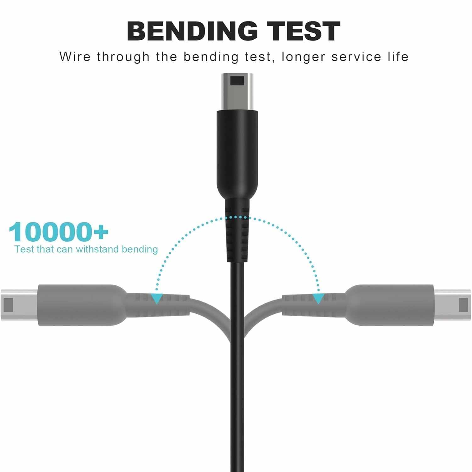 Cable USB compatible con Nintendo Dsi - 3DS - DSiXL - imagen 5